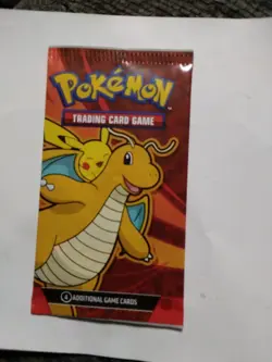 1X Pokemon 2025 Dragons McDonalds Promo Sealed Booster Card - Image 1