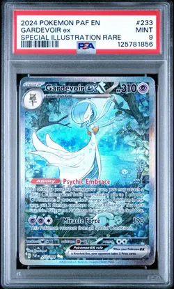 Gardevoir Ex 233/091 SV: Paldean Fates Holo PSA 9 Pokemon Card - Image 1
