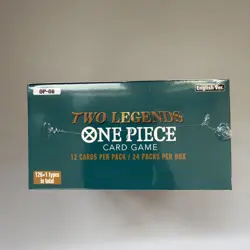 One Piece Card Game TCG OP-08 Two Legends Booster Box English Sealed - Image 4