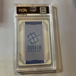 Gundam Card Game: Jegan GD01-016 Store Tournament Winner Promo Alt Art PSA10 - Image 2