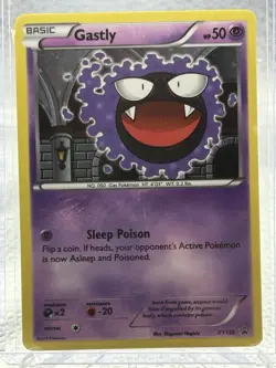 Gastly XY132, LP Holo Promo, Black Star Promo, XY, Pokemon TCG Cards - Image 1