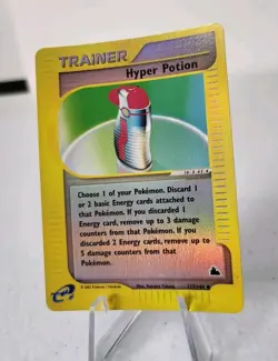 Hyper Potion 127/144 - Skyridge Set *EXC* Reverse Holo Pokemon Card - Image 2