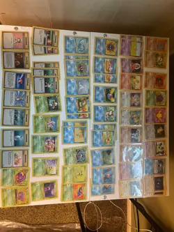 Pokemon TCG Base Set Fossil Jungle 1999 Lot 60 cards. 10 first editions - Image 1