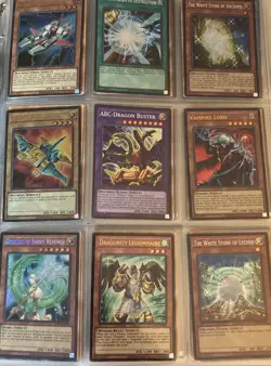 Yugioh Card Holo Collection 9 Cards - Image 1