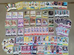 Reiju & Kata One Piece Card Game Card Lot Of 160 Cards TCG English!! Foils Rares - Image 1