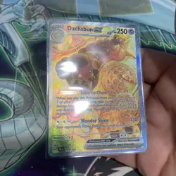 Pokemon TCG Stellar Crown Dachsbun EX SIR Holo Card 169/142 Near Mint - Image 4
