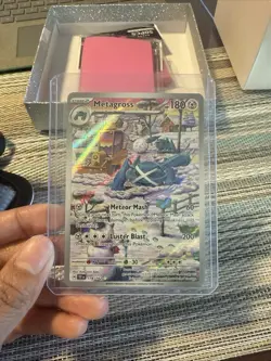 Pokemon TCG Metagross 178/162 Temporal Forces Holo Card Illustration Rare - Image 2