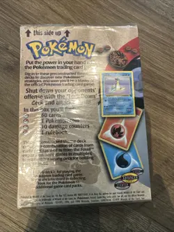 Pokemon Trading Card Game / TCG Lockdown Theme Deck 1999 New / Sealed 742818060776 - Image 2