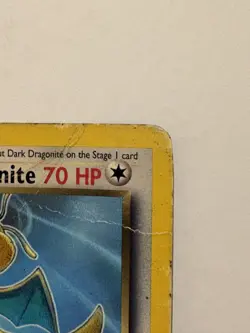 Pokemon Dark Dragonite Card 5/82 Team Rocket RARE MISPRINT Holo Error READ DESC - Image 3