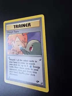 NM Pokemon Card - Misty's Tears Gym Challenge 118/132 Uncommon NEAR MINT - Image 3