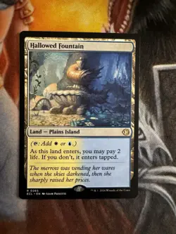 Hallowed Fountain Lorwyn Eclipsed MTG NM - Image 1