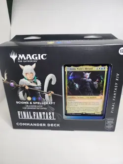 Magic The Gathering Final Fantasy XIV Commander Deck Scions & Spellcraft NEW - Image 1