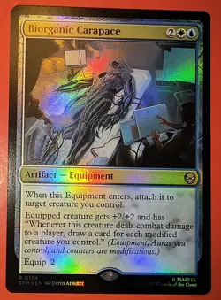 MTG: SPIDER-MAN: BIORGANIC CARPACE, 0124, FOIL, RARE, NM , SPM - Image 1