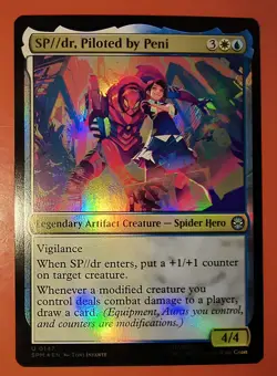 MTG: SPIDER-MAN: SP / / DR, PILOTED BY PENI, 0147, FOIL , UNCOMMON, NM, SPM - Image 1