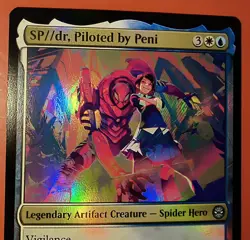 MTG: SPIDER-MAN: SP / / DR, PILOTED BY PENI, 0147, FOIL , UNCOMMON, NM, SPM - Image 2