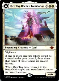Ojer Taq, Deepest Foundation 26 The Lost Caverns of Ixalan NM MTG - Image 1