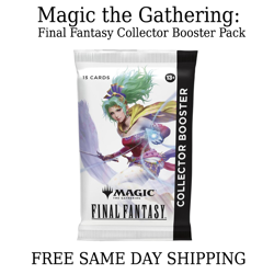 Magic: The Gathering MTG - Final Fantasy Collector Booster Sealed Pack NEW - Image 1