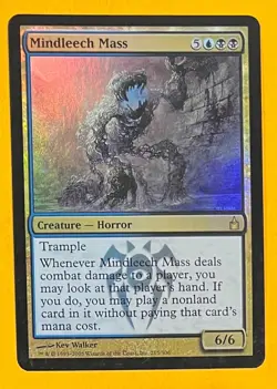 MTG MINDLEECH MASS (Foil) Ravnica: City of Guilds (OldManMTG 009-241) - Image 1