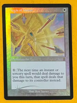 MTG AEGIS OF HONOR (Foil) Mirage (OldManMTG 010-327) - Image 1