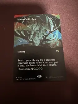 Nature's Rhythm (Borderless) Tarkir: Dragonstorm Regular - Image 1