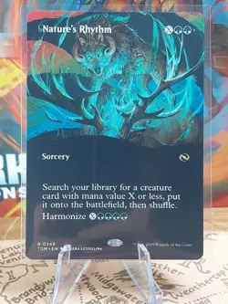 Nature's Rhythm (Borderless) MTG Tarkir: Dragonstorm TDM TDC Magic - Image 1