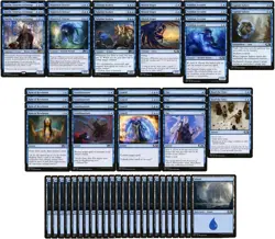 Magic The Gathering Blue Control Introductory Deck - Starter - Mono... - Image 1