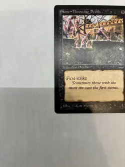 Stone - Throwing Devils - Magic the Gathering MtG - Arabian Nights - Image 3