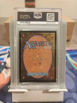 Final Fantasy MTG Traveling Chocobo Borderless Foil PSA 10 Gem Mint - Image 2