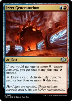 X 1 Izzet Generatorium NM-M Modern Horizons 191 MTG Magic The Gathering - Image 1