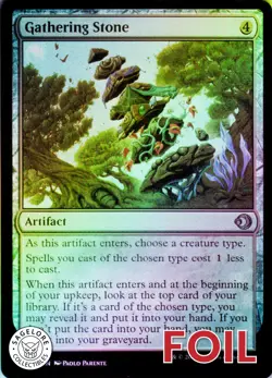 MTG Gathering Stone (257) | NM Foil | Lorwyn Eclipsed {ECL} - Image 1