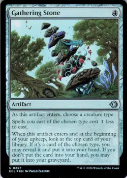 MTG Gathering Stone (257) | NM Foil | Lorwyn Eclipsed {ECL} - Image 2