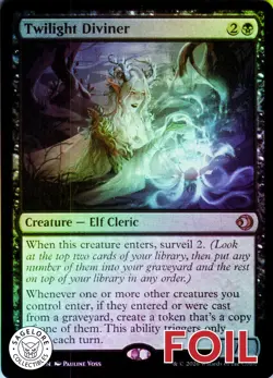 MTG Twilight Diviner (122) | NM Foil | Lorwyn Eclipsed {ECL} - Image 1