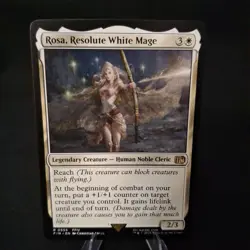 Rosa, Resolute White Mage #555 - Rare - NM - Final Fantasy - Image 1