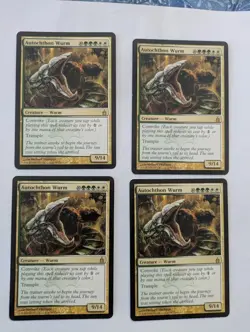4 Autochthon Wurm Ravnica MTG NM Free shipping with tracking - Image 1