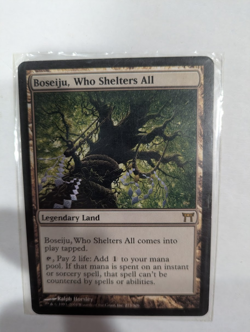 Boseiju, Who shelters all Champions of Kamigawa MTG NM Free ship&track - Image 1