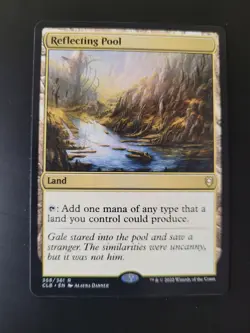 Reflecting Pool 358 MTG Commander Legends: Battle for Baldur's Gate CLB Rare NM - Image 1