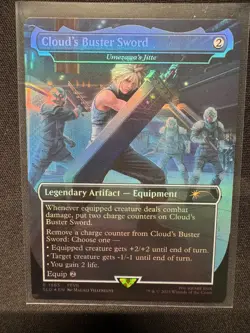 Cloud's Buster Sword - SLD - FOIL - NM - Image 1