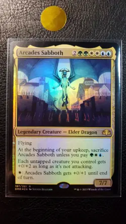 Arcades Sabboth FOIL 187/261 M PF MTG Dominaria Remastered - Image 1