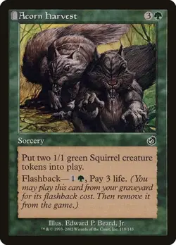 Acorn Harvest Torment LP MTG - Image 1