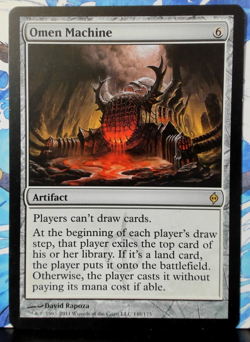 Omen Machine regular NM New Phyrexia 148 - Image 1