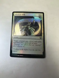 Adamant Will NM Innistrad: Crimson Vow Foil Magic The Gathering Mtg Near Mint - Image 1