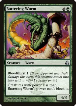 Guildpact Battering Wurm MTG Magic the Gathering NM - Image 1
