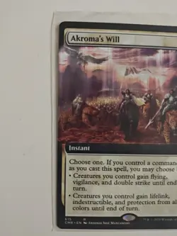Akroma's Will (Extended Art) Commander Legends Regular - Image 3