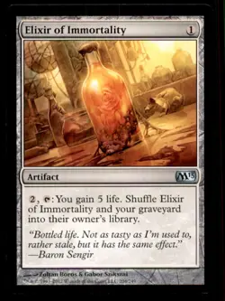 Elixir of Immortality LP Light Play Magic 2013 MTG [10399] - Image 1