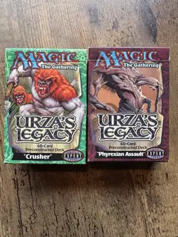 Urza’s Legacy “crusher” And “phyrexian Assault” Precons - Image 1
