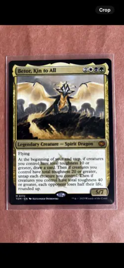 Betor, Kin to All Tarkir: Dragonstorm #0172 MTG Magic the Gathering - Image 1