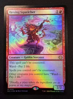 🌈 Hexing Squelcher - FOIL - MTG #145 - Lorwyn Eclipsed - NM/M - Image 1