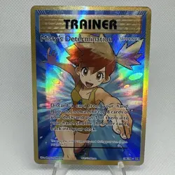 Misty's Determination 108/108 Pokemon Evolutions Holo Full Art Card - Image 1