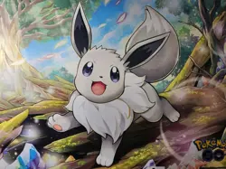 Pokemon TCG Pokemon GO Radiant Eevee Play Mat - Image 1