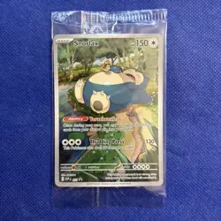 SEALED Snorlax SVP 051 EN - Pokemon Scarlet & Violet Black Star Promo 151 ETB - Image 1